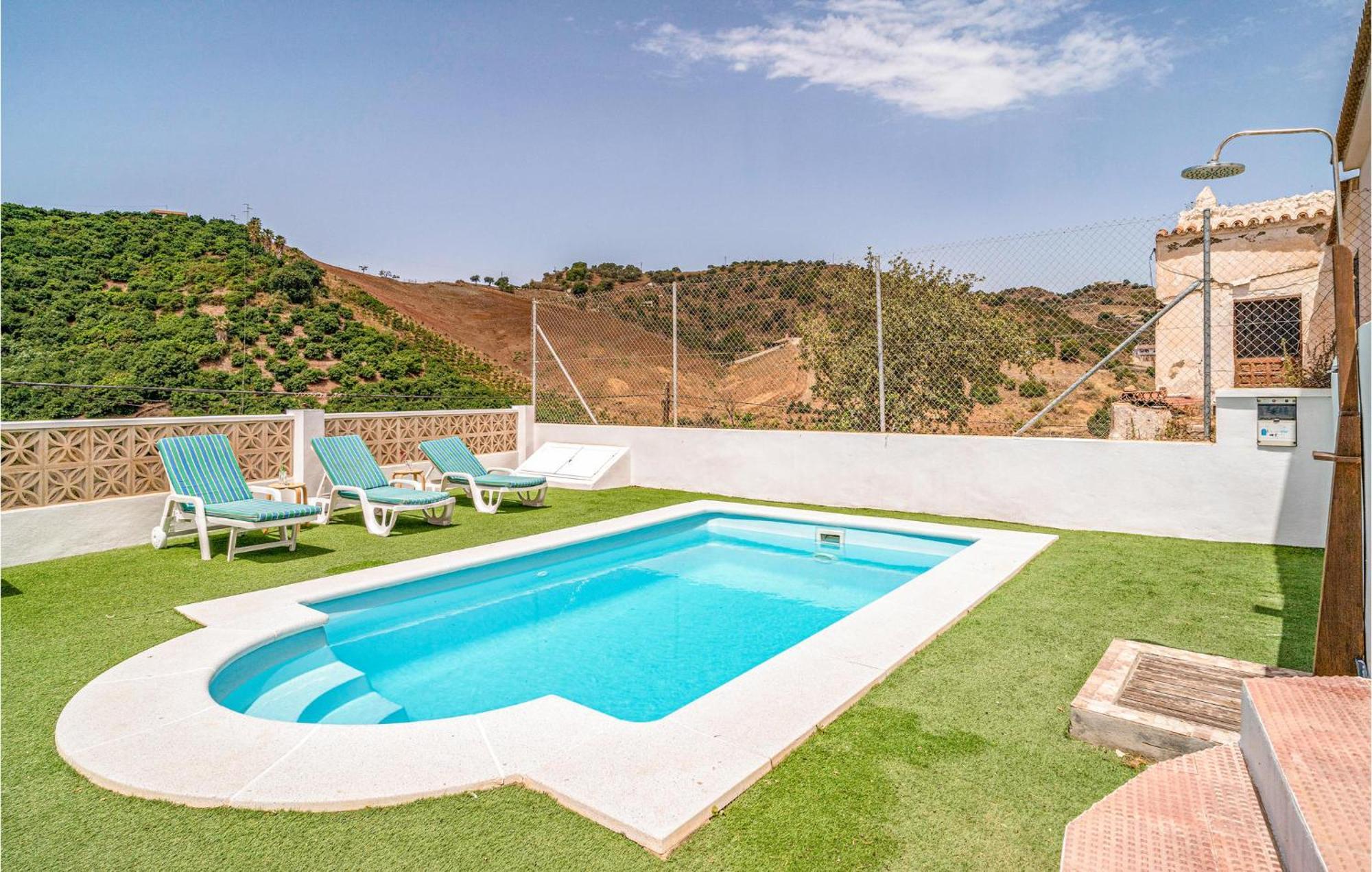 Gorgeous Home In Cajiz With Wifi Cajís Extérieur photo